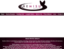 Tablet Screenshot of bemisu.com